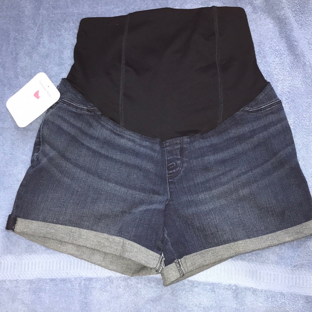 Isabel maternity midi short
